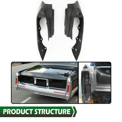 Solid Spare Rear Bumper Fillers Fit For Cadillac Fleetwood Brougham Deville 1980-1992