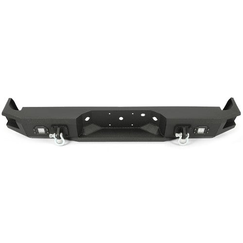 Solid Spare Fit For 2009-2014 Ford F150 Truck Complete Rear Steel Bumper One Piece Textured