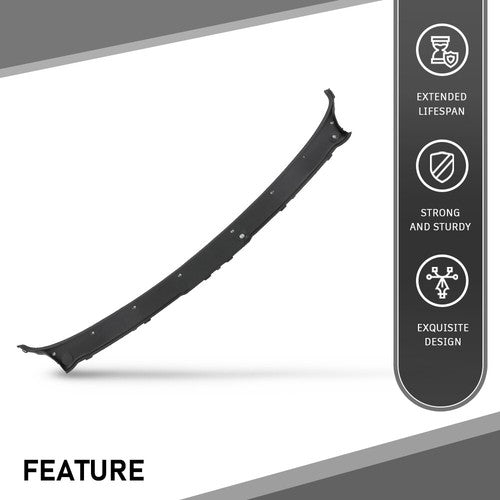 Solid Spare Windshield Wiper Cowl Cover Panel Trim Fit For 2008-2014 BMW X5 E70 X6 E71