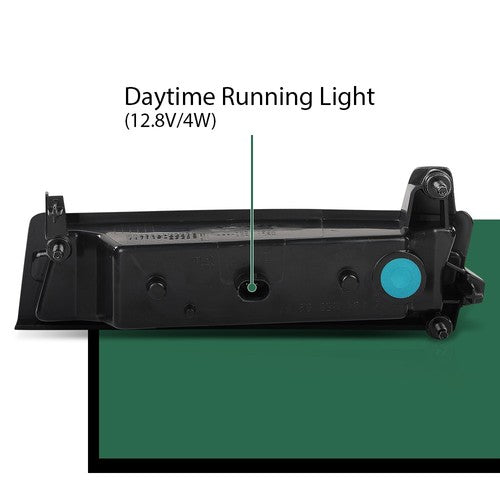 Solid Spare LED DRL Daytime Running Light Right Fit For 10-12 Mercedes Benz ML GL GLK