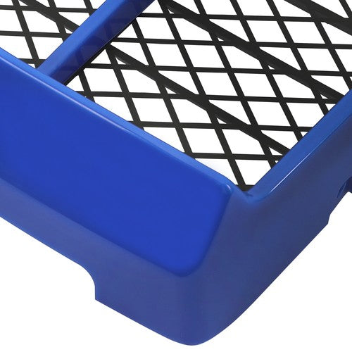 Solid Spare NEW For Yamaha Banshee 350 plastic gas tank side covers + grill 1987-2006 BLUE