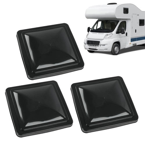 Solid Spare New 14" x 14" Replacement Roof Vent Cover Camper RV Trailer Ventline 3pcs