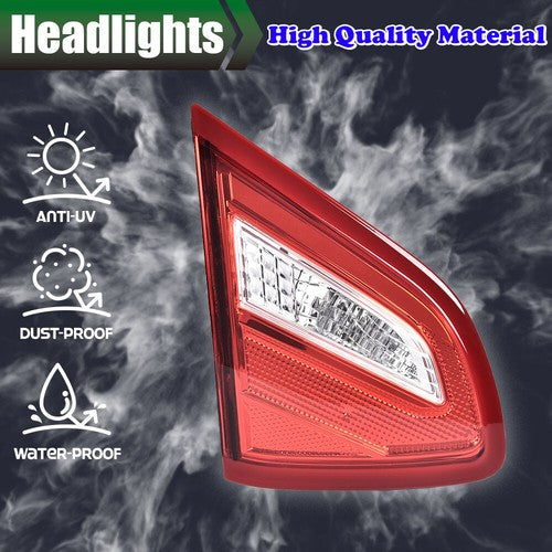 Solid Spare Fit For 16-18 Nissan Altima Rear Left Side Inside Tail Light Brake Lamp