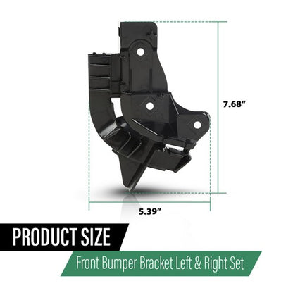 Solid Spare Fit For 2010-2012 Land Rover Range Rover Front Bumper Bracket Left+Right Side