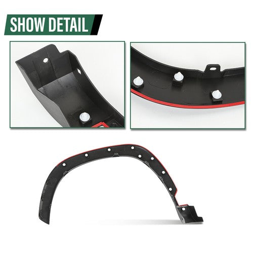 Solid Spare Fit For 2022-2023 Toyota Corolla Cross Front Right Fender Flare Wheel Arch Trim