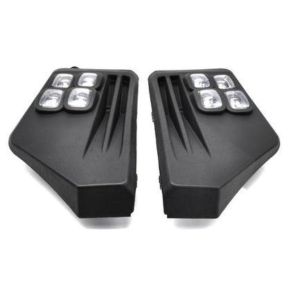 LED Fog Lights For 2019 2020-2024 Toyota Rav4 Adventure/TRD 4-Eyes Bi-color Lamp