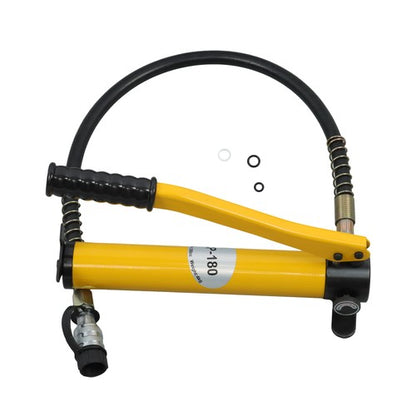 Solid Spare Portable CP-180 Hydraulic Hand Pump, Single-acting Max Pressure Output 8500 PSI