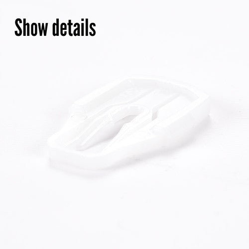 Solid Spare Fit For 66-69 Lincoln Fender Door Quarter Molding Plastic Clip Trim 6-Clips Kit