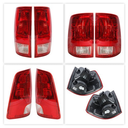 Solid Spare For 09-20 Dodge Ram 1500 2500 Driver & Passenger Side Brake Tail Light Replace