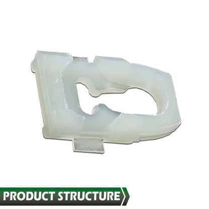 Solid Spare Fit For 1977-1990 Dodge Trucks Ramchargers Body Side Belt Molding Trim Clips