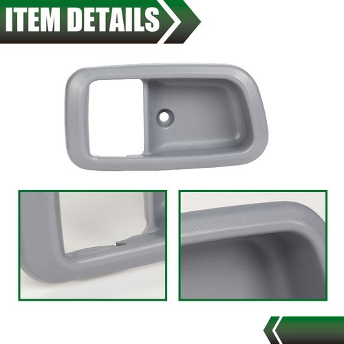 Solid Spare Front Left & Right Inner Door Handle Trim Blue Fit For 00-06 Toyota Tundra