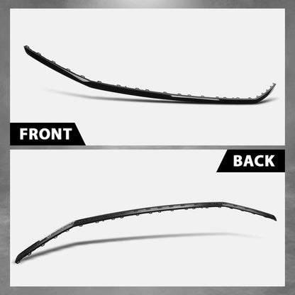 Solid Spare Fit For 2018-2020 Audi SQ5 Q5 Front Bumper Cover Molding Trim Impact Strip Black