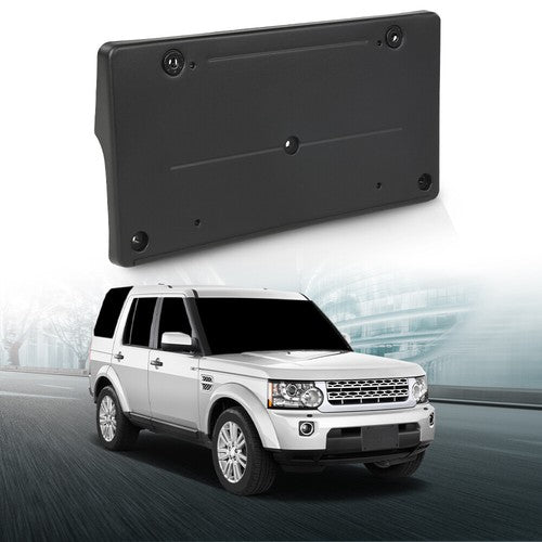 Solid Spare Front Bumper License Plate Mounting Bracket Fit For 10-16 Land Rover LR4