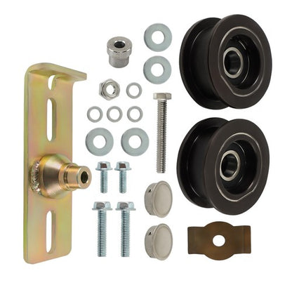 Solid Spare New 126-7890 Pulleys and Idler Leather Belt Kit Compatible For Toro Walk Behind