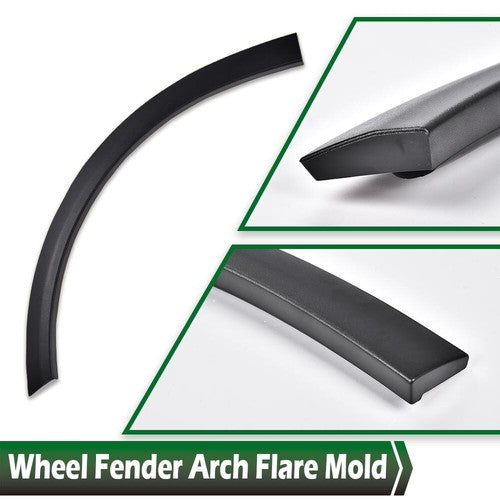 Solid Spare Fit For 2016-2021 Tesla Model X Rear Right Fender Flare Wheel Well Arch Molding