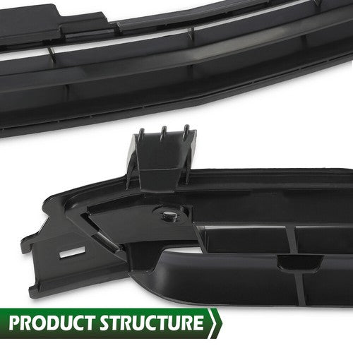 Solid Spare GM1036149 Fit For 2013 Chevrolet Malibu Front Bumper Lower Grille Grill Black