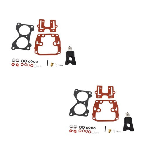 Solid Spare 2pack Carburetor Rebuild Kit for Johnson Evinrude V4 85 90 100 115 125 140 HP US