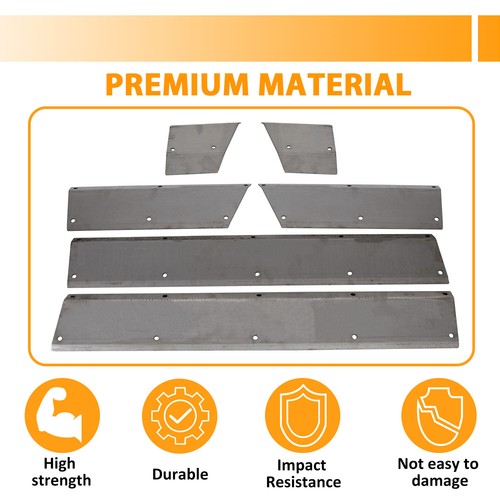 Solid Spare Lower Door Side Panel Armor For 1984-2001 Jeep Cherokee XJ 4-Door Brand New