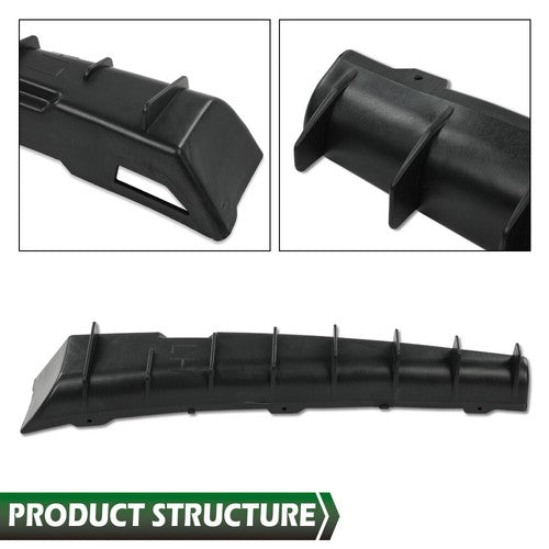 Solid Spare Fit For 16-18 Hyundai Tucson Front Bumper Bracket Retainer Left+Right Side