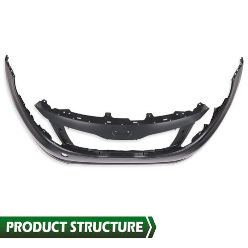 Solid Spare NEW Front Upper Bumper Cover Fascia Fit for 2014-2015 Kia Optima EX LX SX