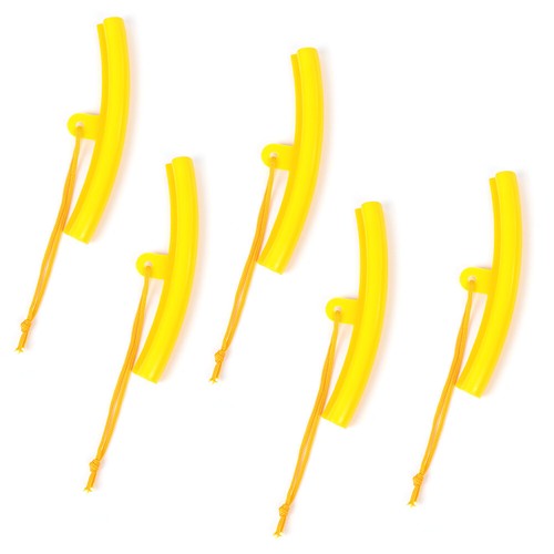 Solid Spare Tire Changer Guard Rim Protector Wheel Changing Rim Edge Savers Tool Yellow 5pcs