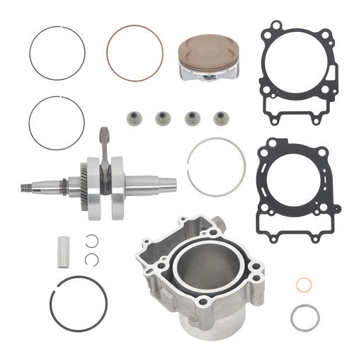 Solid Spare 2012~16 99mm Cylinder sleeve Crankshaft Gaskets Rebuild Kit For Polaris RZR 570