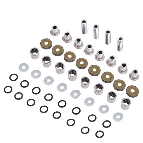 Solid Spare Front Upper+Lower A Arm Bushing Seal Kit For Suzuki LTZ400 Arctic Cat 400 03-14