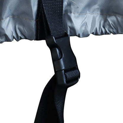 Solid Spare 1PCS Grey 210D Jon Boat Cover 12ft×56inch Water Proof Trailerable For Jon Boat