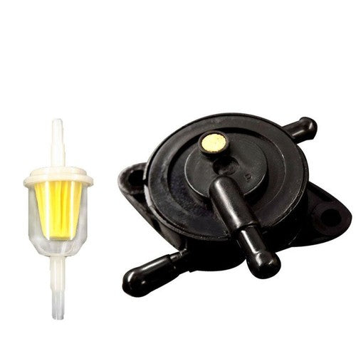 Solid Spare 49040-7008 Fuel Pump & Filter for Kawasaki FR541V FR600V FR651V FR730V FR691V
