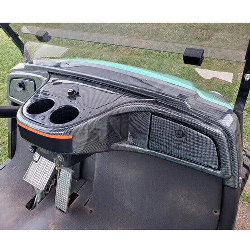 Solid Spare Carbon Fiber Style Dash Kit Dashboard For 2007-2016 Yamaha Drive & G29 Golf Cart