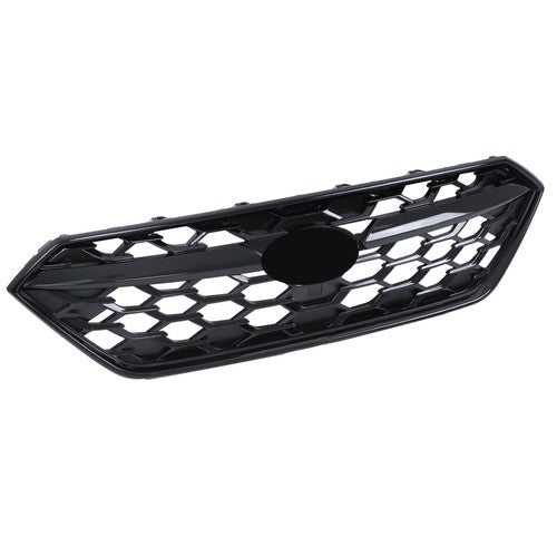 Solid Spare Compatible For Subaru WRX 2022 2023 2024 Front Bumper Center Honeycomb Grille