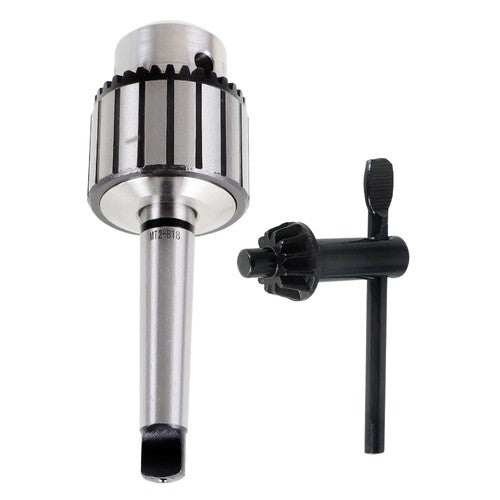 Solid Spare 1/8 - 5/8" Heavy Duty Drill Chuck with R8 Shank Precision Integrated (R8-B18)