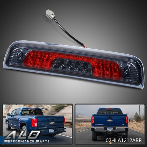 Solid Spare Fit For 2014-2018 Silverado GMC Sierra 1500 LED Third 3rd Brake Light Cargo Lamp