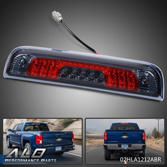 Solid Spare Fit For 2014-2018 Silverado GMC Sierra 1500 LED Third 3rd Brake Light Cargo Lamp
