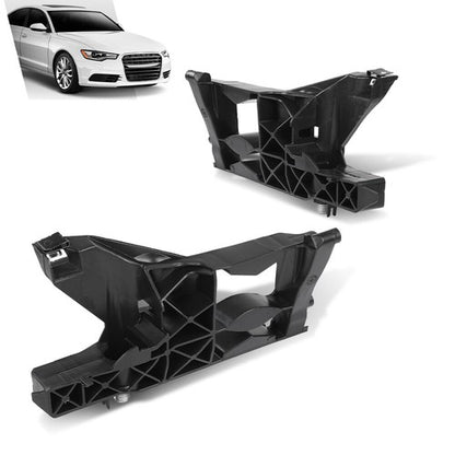 Solid Spare Fit For 12-18 Audi A7 A6 C7 Front Bumper Headlight Support Bracket Left+Right
