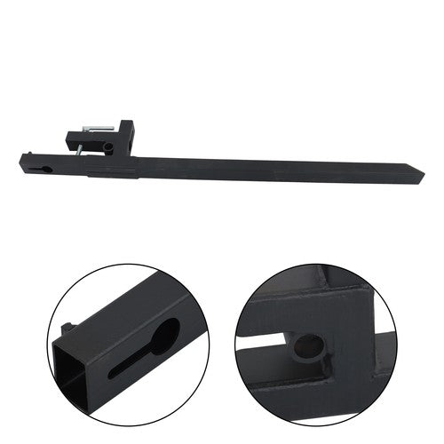 Solid Spare 60" Clamp on Pallet Forks 2000lbs for Loader Bucket Skidsteer Tractor
