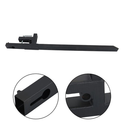 Solid Spare 60" Clamp on Pallet Forks 2000lbs for Loader Bucket Skidsteer Tractor