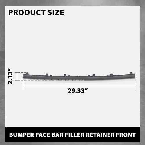 Solid Spare Fit For 19-23 Audi Q3 Front Bumper Face Bar Filler Retainer AU1087105