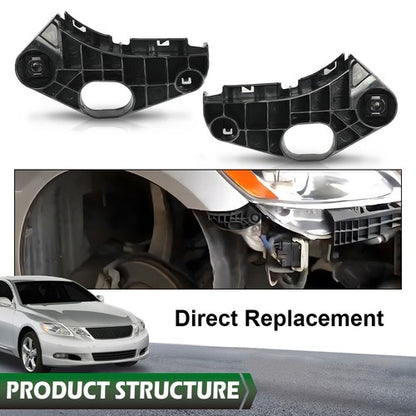 Solid Spare Front Upper Bumper Retainer LH RH Fit For 07-11 Lexus GS350 GS430 GS450h GS460