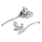 Solid Spare 1" Motorcycle Universal Handlebar Hydraulic Brake Master Cylinder & Clutch Lever