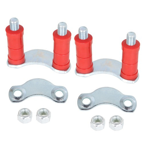 Solid Spare Fit For Chevrolet 150 210 Bel Air 1955/55 Rear Leaf Spring Shackle Kit One set