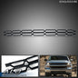 Solid Spare Fit For 16-18 Chevy Silverado 1500 Upper Grille Overlay Snap On Insert