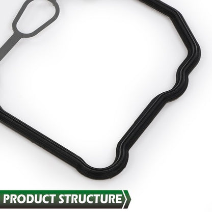Solid Spare Fit For 98-02 Dodge Ram Freightliner 5.9L Pump Valve Cover Gasket Seal Black