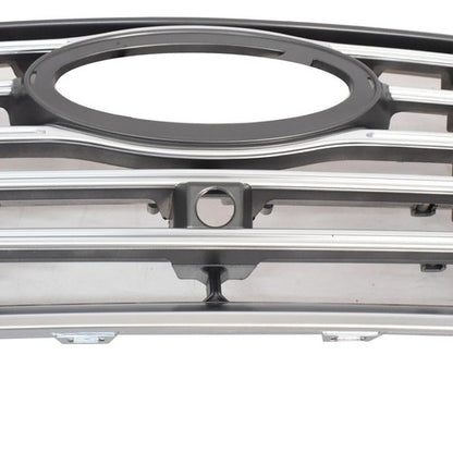 Front Upper Grille W/ Camera Hole For 2017-2019 Hyundai Santa Fe XL 86350B8BB0