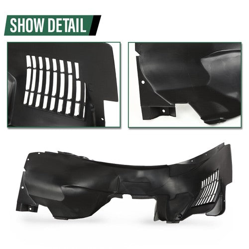 Solid Spare Fit For 2012-15 Jaguar XF XFR XFR-S Front Right Side Fender Liner Splash Shield