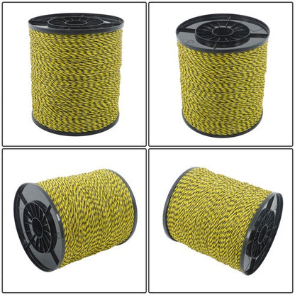 Solid Spare 3280 Feet 1000 Meters 1/8 inch 6 Stainless Steel Strands Fence Wire