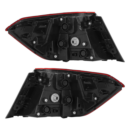 Set Tail Lights For 2022 2023 2024 Honda Civic Sedan Rear Lamps Outer Inner Side