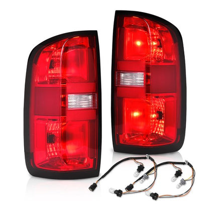 Solid Spare Tail Lights Brake Lamps Assembly Fit For 2015-2022 Chevrolet Colorado Left+Right
