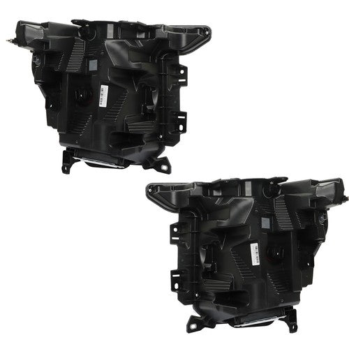 Solid Spare LED Housing Fit For 2021-2022 Ford F150 pickup Left+Right Headlights Replacement