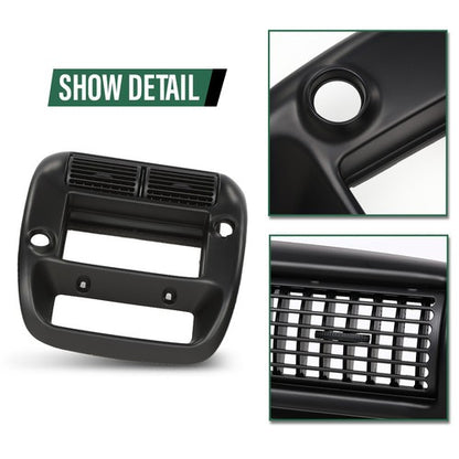 Solid Spare Center Dashboard Dash Radio Panel Fit For 1997-06 Ford Ranger 1997-01 Explorer